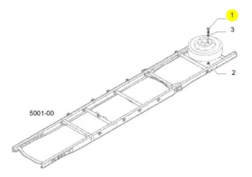 Parafuso Suporte Roda Sobressalente Orig ...