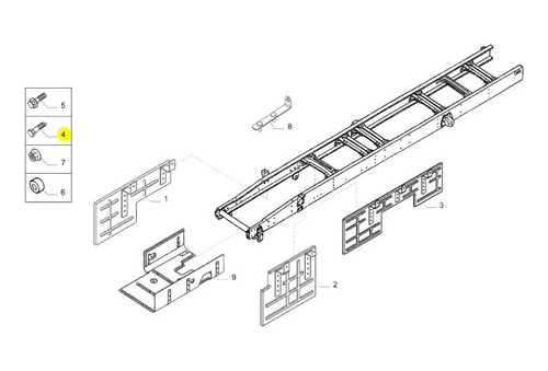 Parafuso Sextavado Flangeado Original Iv ...