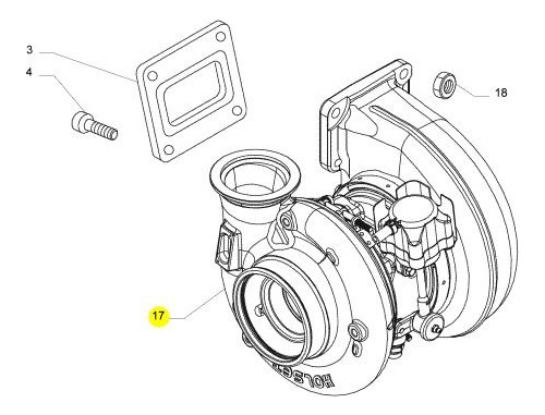 Turbo Compressor Alumínio Original Iveco ...