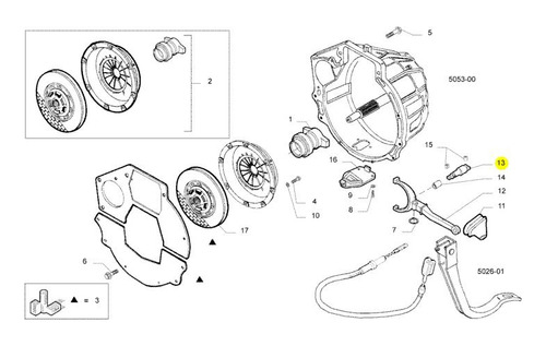 Bucha Garfo Embreagem Nova Daily Origina ...