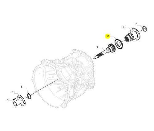 Anel Sincronizador Eixo Piloto Original  ...
