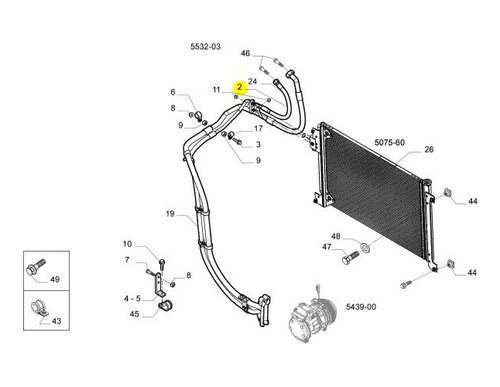 Tubo Flexível Ar Condicionado Original I ...